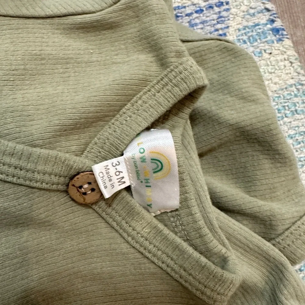 Willow + Whimsy Baby Boy Organic 3-Piece Outfit Set Hat, Joggers, shirt